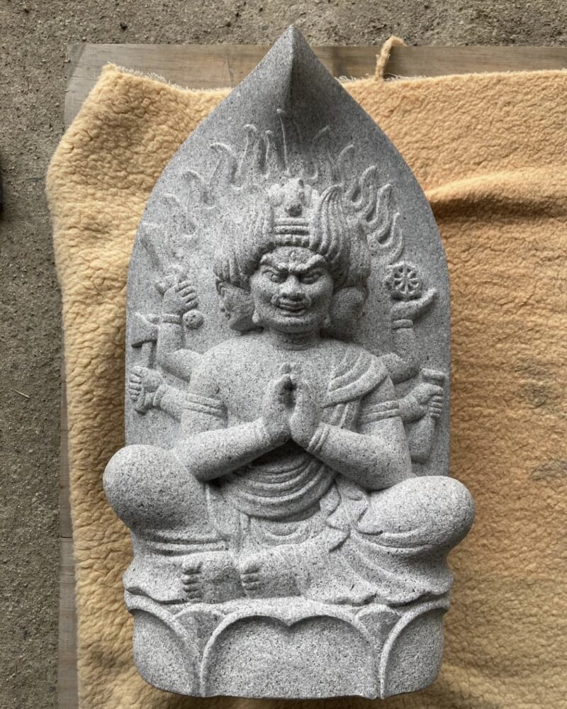 極上　観音　置物　台込の重さ284g トヒトカ　東さ7-0923① 2022.7 馬頭観音 | 原産業株式会社｜さいたま市｜石材問屋